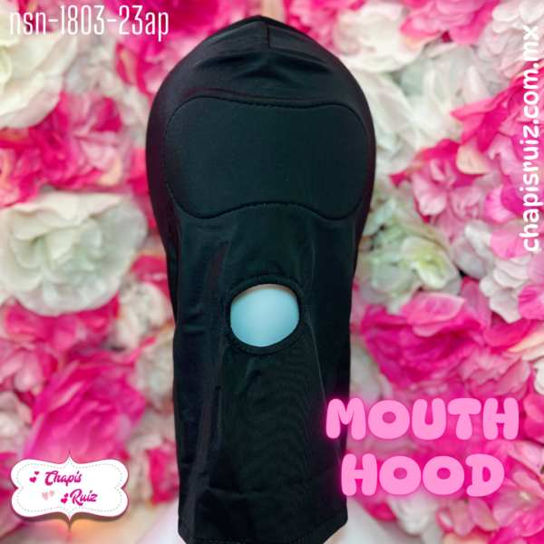 🌸 𝐂𝐚𝐩𝐮𝐜𝐡𝐚 𝐍𝐞𝐠𝐫𝐚 𝐝𝐞 𝐁𝐨𝐜𝐚 𝐅𝐞𝐭𝐢𝐬𝐡 & 𝐅𝐚𝐬𝐡𝐢𝐨𝐧 𝐌𝐨𝐮𝐭𝐡 𝐇𝐨𝐨𝐝 𝐁𝐥𝐚𝐜𝐤 nsn-1803-23ap 🌸