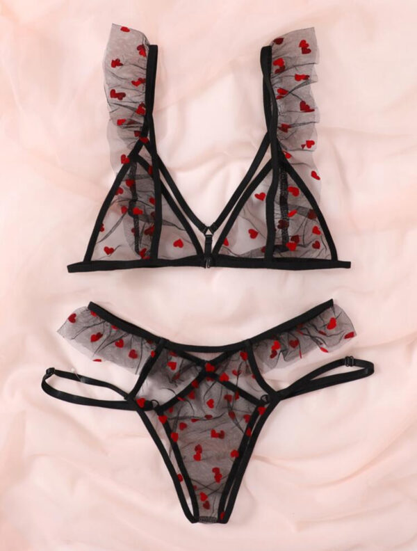 🌸𝐂𝐎𝐍𝐉𝐔𝐍𝐓𝐎 𝐃𝐄 𝐋𝐄𝐍𝐂𝐄𝐑𝐈𝐀 𝐍𝐄𝐆𝐑𝐎 𝐂𝐎𝐍 𝐂𝐎𝐑𝐀𝐙𝐎𝐍𝐄𝐒 𝐑𝐎𝐉𝐎𝐒🌸 - Imagen 3