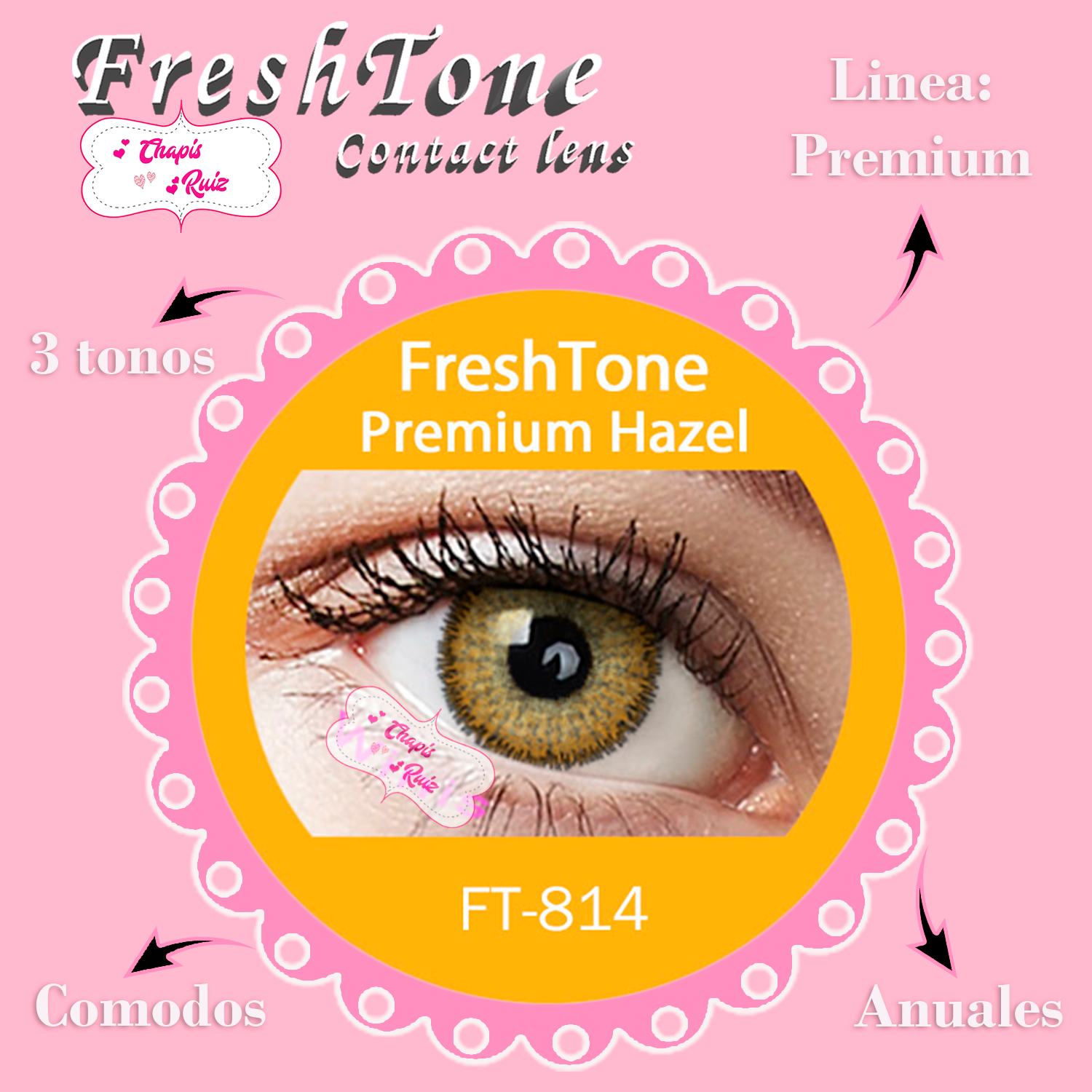 𝐏𝐮𝐩𝐢𝐥𝐞𝐧𝐭𝐞𝐬 𝐅𝐫𝐞𝐬𝐡𝐭𝐨𝐧𝐞 Tono : Premium Hazel (Premium)