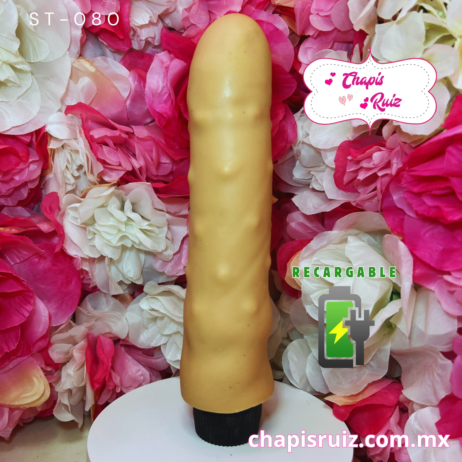 DILDO VIBRADOR INJOY DOULCY FLESH 21cm ST-080