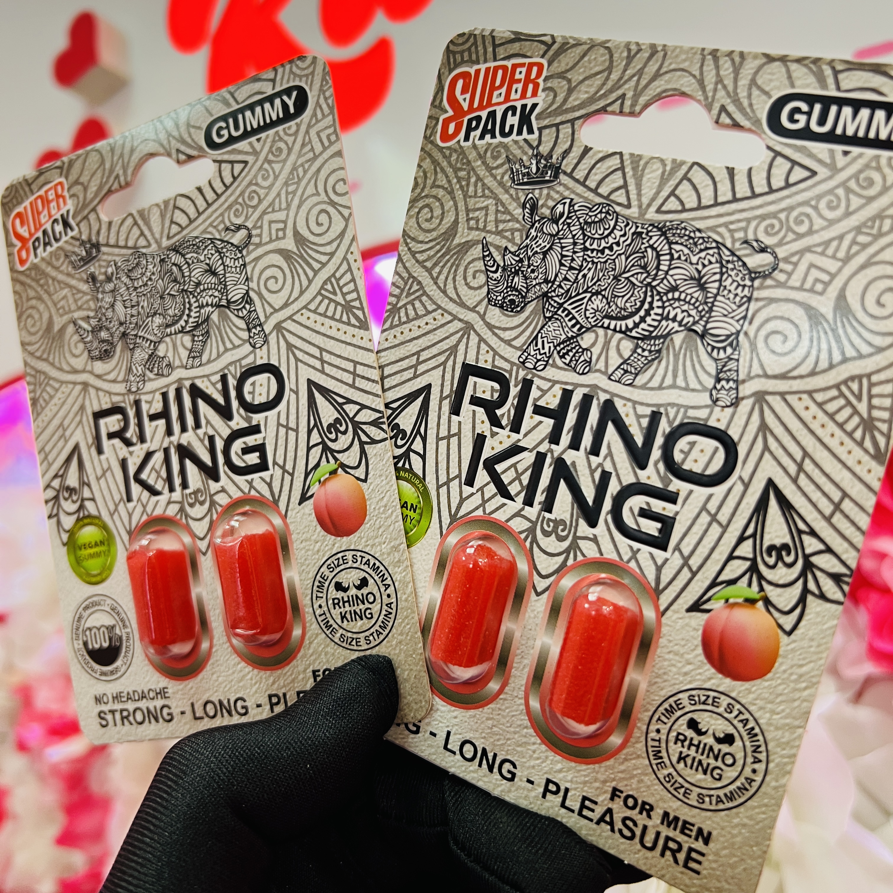 RHINO KING GUMMY 2PACK