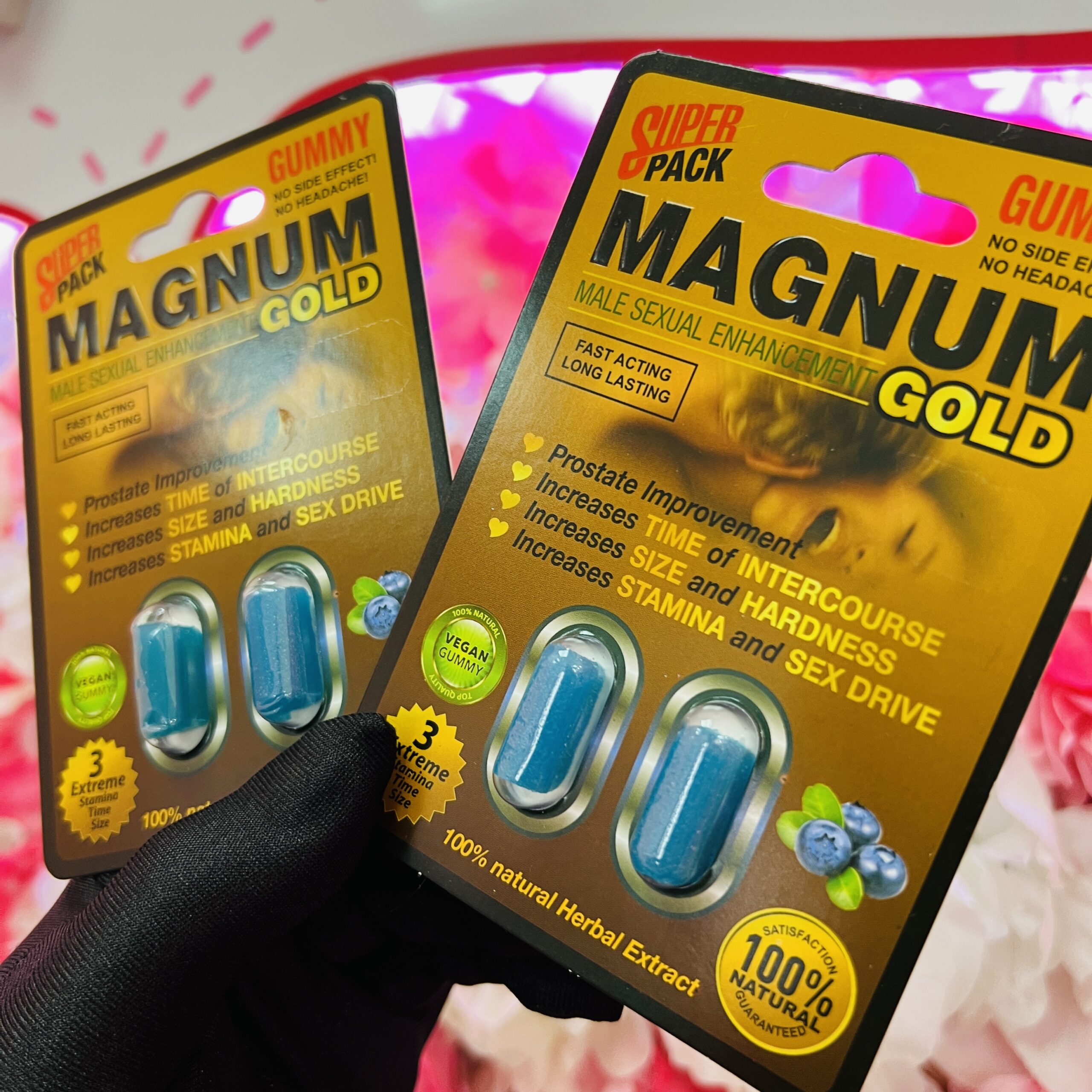 MAGNUM GOLD GUMMY BLUEBERRY 95825