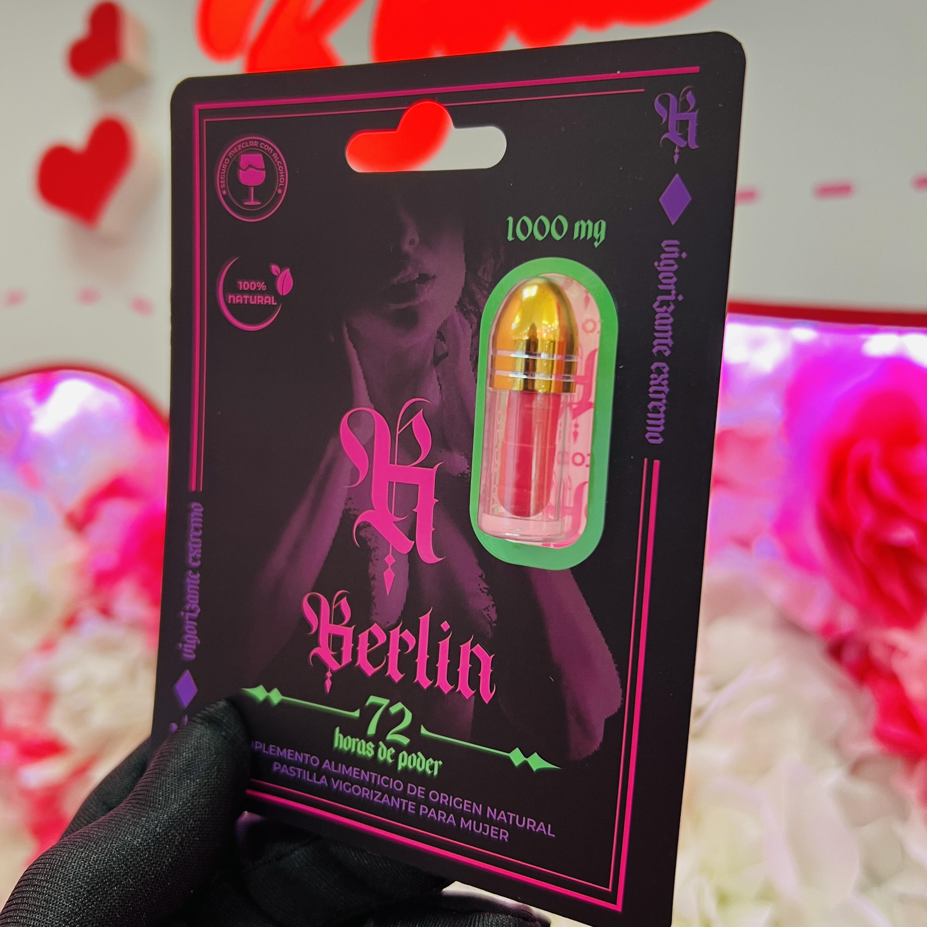 PASTILLA BERLIN ESTIMULANTE FEMENINO 72H