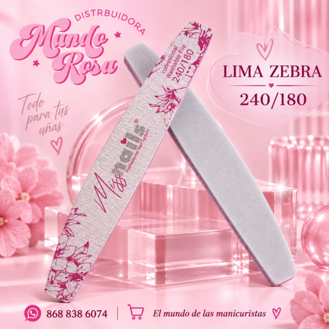 𝐋𝐈𝐌𝐀 𝐙𝐄𝐁𝐑𝐀 𝐒𝐏𝐎𝐍𝐆𝐄 𝟐𝟒𝟎/𝟏𝟖𝟎 𝐌𝐈𝐒𝐒 𝐍𝐀𝐈𝐋𝐒
